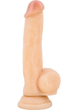Load image into Gallery viewer, Loverboy Mr. Jackhammer Dildo with Balls - Flesh/Vanilla - 8.5in