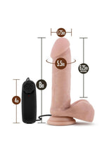Load image into Gallery viewer, Loverboy The Goalie Vibrating Dildo with Balls
