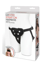 Load image into Gallery viewer, Lux Fetish Neoprene Strap-On Harness - Black