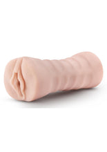 Load image into Gallery viewer, M For Men Ashley Vibrating Masturbator with Bullet - Pussy - Vanilla