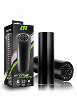 Load image into Gallery viewer, M For Men Stroke Sleeve Masturbator - Black
