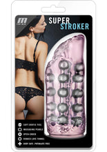 Load image into Gallery viewer, M For Men Super Stroker Masturbator - Clear/Pink