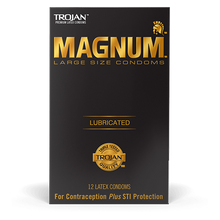 Load image into Gallery viewer, Trojan Magnum Large Condoms - 12 Pack