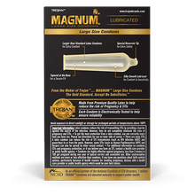 Load image into Gallery viewer, Trojan Magnum Large Condoms - 12 Pack