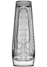 Load image into Gallery viewer, Main Squeeze Optix Ultraskyn Masturbator - Clear/Crystal