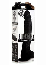 Load image into Gallery viewer, Master Cock Hung Harry Dildo with Balls - Black - 11.75in