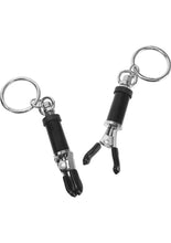 Load image into Gallery viewer, Master Series Amulet Nipple D'vice - Black/Metal - Set