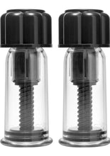 Load image into Gallery viewer, Master Series Black Max Powerful Twist Nipple Suckers
