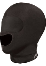 Load image into Gallery viewer, Master Series Blow Hole Open Mouth Spandex Hood - Black