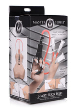 Load image into Gallery viewer, Master Series Clit and Nipple Pump - Red