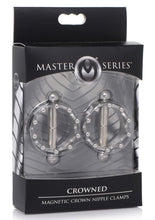 Load image into Gallery viewer, Master Series Crowned Magnetic Crown Nipple Clamps - Stainless - Steel