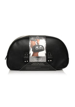 Load image into Gallery viewer, Master Series Cuffed and Loaded Travel Bag with Handcuff Handles - Black/Metal/Silver