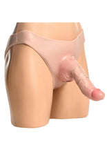 Load image into Gallery viewer, Master Series Curved Hollow Silicone Strap-On