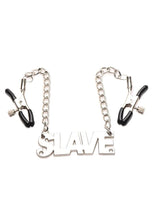 Load image into Gallery viewer, Master Series Enslaved Slave Chain Nipple Clamps