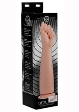 Load image into Gallery viewer, Master Series Fisto Clenched Fist 13in Dildo - Flesh/Vanilla
