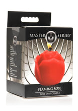 Load image into Gallery viewer, Master Series Flaming Rose Rose Drip Candle - Red