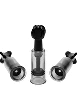 Load image into Gallery viewer, Master Series Fusion Triple Suckers - Black