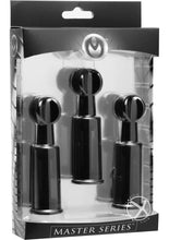 Load image into Gallery viewer, Master Series Fusion Triple Suckers - Black