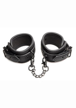 Load image into Gallery viewer, Master Series Kinky Comfort Wrist and Ankle Cuff Set - Leather