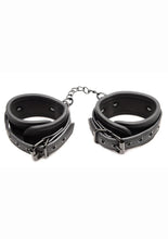 Load image into Gallery viewer, Master Series Kinky Comfort Wrist and Ankle Cuff Set - Leather