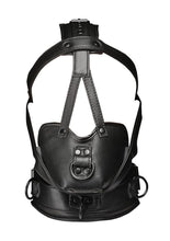 Load image into Gallery viewer, Master Series Leather Head Harness with Muzzle - Black
