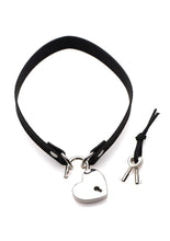 Load image into Gallery viewer, Master Series Lock-It Heart Lock and Key Choker
