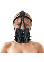 Load image into Gallery viewer, Master Series Lockable Head Harness with Muzzle