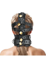 Load image into Gallery viewer, Master Series Lockable Head Harness with Muzzle