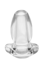Load image into Gallery viewer, Master Series Peephole Clear Hollow Anal Plug