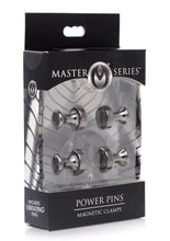 Load image into Gallery viewer, Master Series Power Pins Magnetic Clamps - Black/Metal/Silver