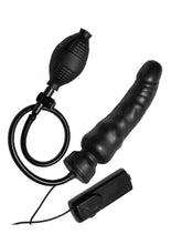 Load image into Gallery viewer, Master Series Ravage Vibrating Inflatable 7.5in Dildo