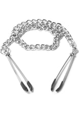 Load image into Gallery viewer, Master Series Reign Tweezer Style Nipple Vice - Metal/Silver