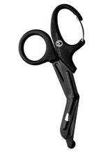 Load image into Gallery viewer, Master Series Snip Heavy Duty Bondage Stainless Steel Scissors with Clip - Black