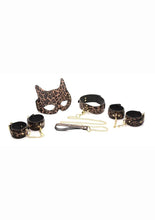 Load image into Gallery viewer, Master Series Wild Sex 7 Piece Bondage - Brown - Set