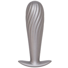 Load image into Gallery viewer, Ouch! Ribbed Anal Plug Silicone