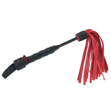 Load image into Gallery viewer, Rouge Leather Mini Flogger