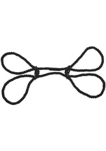 Load image into Gallery viewer, Merci Hogtied Bind and Tie 6mm Hemp Wrist Or Ankle Cuffs