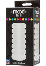Load image into Gallery viewer, Mood Thrill Ultraskyn Masturbator - Frost/White