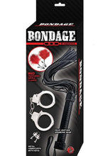 Load image into Gallery viewer, Nasstoys Bondage Whip,feather and Cuffs - Red