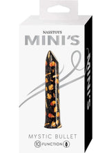 Load image into Gallery viewer, Nasstoys Mini's Mystic Rechargeable Bullet - Black/Gold