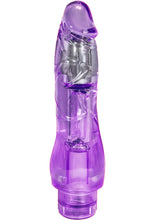 Load image into Gallery viewer, Naturally Yours Fantasy Vibrating Dildo - Purple - 8.5in