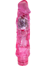 Load image into Gallery viewer, Naturally Yours Wild Ride Vibrating Dildo - Pink - 9in