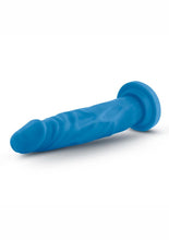 Load image into Gallery viewer, Neo Dual Density Dildo - Blue/Neon Blue - 7.5in