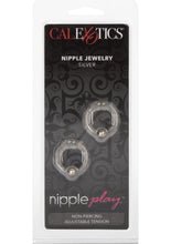 Load image into Gallery viewer, Nipple Play Non-Piercing Nipple Jewelry - Silver