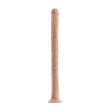 Load image into Gallery viewer, Dr. Skin Silver Collection Dildo with Suction Cup 19in - Vanilla