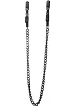 Load image into Gallery viewer, Ouch! Adjustable Nipple Clamps - Black