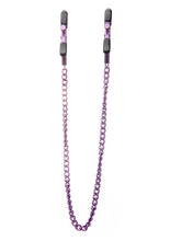 Load image into Gallery viewer, Ouch! Adjustable Nipple Clamps - Purple