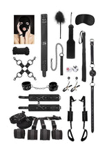 Load image into Gallery viewer, Ouch! Advanced Bondage Kit - Black