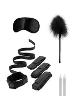 Load image into Gallery viewer, Ouch! Bed Bindings Restraint Kit - Black