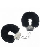 Load image into Gallery viewer, Ouch! Classic Fluffy Handcuffs - Black